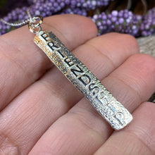 Load image into Gallery viewer, Irish Friendship Ogham Necklace - Made in Ireland