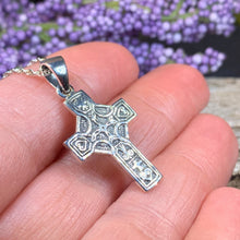 Load image into Gallery viewer, Celtic Blessing Celtic Cross Necklace