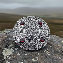 Load image into Gallery viewer, Brodie Celtic Horse Brooch - Handmade in Scotland