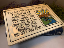 Load image into Gallery viewer, Lord Bless and Keep You Blessing Wall Art