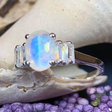 Load image into Gallery viewer, Luna Di Moonstone Ring,