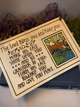 Load image into Gallery viewer, Lord Bless and Keep You Blessing Wall Art