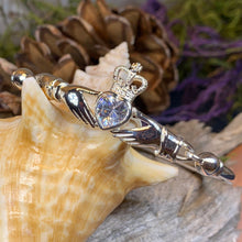 Load image into Gallery viewer, Forever Irish Claddagh Bracelet in Sterling Silver