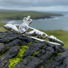 Load image into Gallery viewer, Forever Irish Claddagh Bracelet in Sterling Silver
