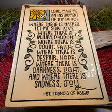 Load image into Gallery viewer, Christian Blessing St. Francis Wall Art