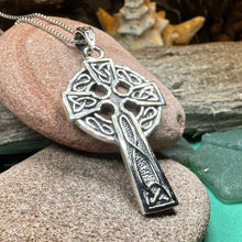 Load image into Gallery viewer, Dedication Celtic Cross Necklace
