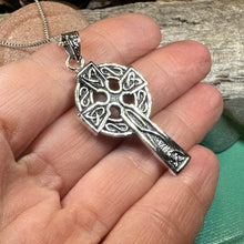 Load image into Gallery viewer, Dedication Celtic Cross Necklace