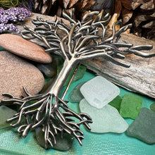 Load image into Gallery viewer, Woden Tree of Life Brooch