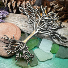 Load image into Gallery viewer, Woden Tree of Life Brooch