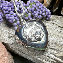 Load image into Gallery viewer, Aoife Claddagh Locket Necklace