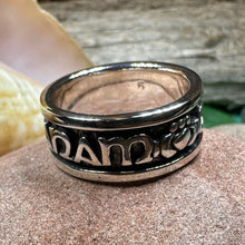 Load image into Gallery viewer, Irish Gaelic Anam Cara Soul Friend Ring in Sterling Silver