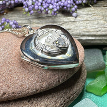 Load image into Gallery viewer, Aoife Claddagh Locket Necklace