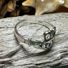 Load image into Gallery viewer, Tallisen Irish Claddagh Ring in Sterling Silver