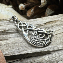 Load image into Gallery viewer, Muirgen Celtic Dragon Necklace