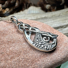 Load image into Gallery viewer, Muirgen Celtic Dragon Necklace