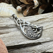Load image into Gallery viewer, Muirgen Celtic Dragon Necklace