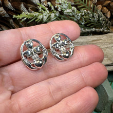 Load image into Gallery viewer, Fergal Irish Claddagh Sterling Silver Cuff Links for Men