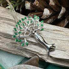 Load image into Gallery viewer, Varden Tree of Life Goddess Necklace