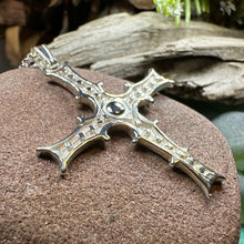 Load image into Gallery viewer, Irish Cross of Cong Necklace in Sterling Silver
