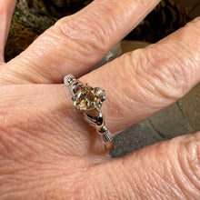 Load image into Gallery viewer, Champagne Toast Claddagh Ring