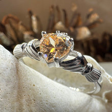 Load image into Gallery viewer, Champagne Toast Claddagh Ring