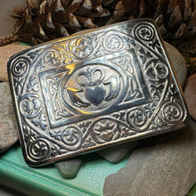 Load image into Gallery viewer, Irish Claddagh Kilt Belt Buckle for Men