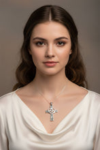Load image into Gallery viewer, Pure Heart Celtic Cross Necklace