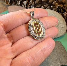 Load image into Gallery viewer, Celtic Forever Infinity Necklace in Sterling Silver