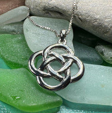 Load image into Gallery viewer, Celtic Strength Dara Knot Necklace