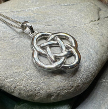 Load image into Gallery viewer, Celtic Strength Dara Knot Necklace