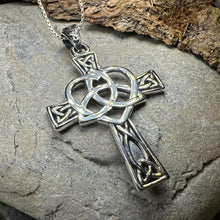 Load image into Gallery viewer, Pure Heart Celtic Cross Necklace