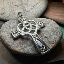 Load image into Gallery viewer, Pure Heart Celtic Cross Necklace