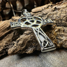 Load image into Gallery viewer, Pure Heart Celtic Cross Necklace