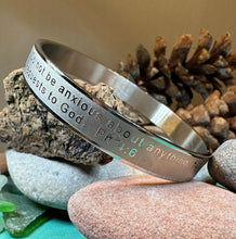 Load image into Gallery viewer, Steel Christian Prayer Bracelet
