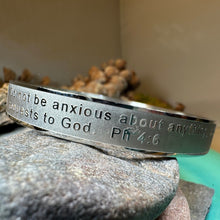 Load image into Gallery viewer, Steel Christian Prayer Bracelet