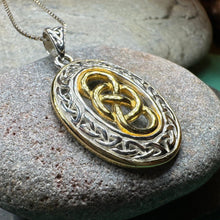 Load image into Gallery viewer, Celtic Forever Infinity Necklace in Sterling Silver