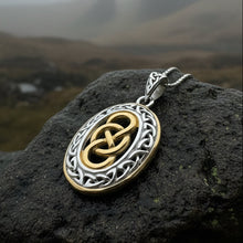 Load image into Gallery viewer, Celtic Forever Infinity Necklace in Sterling Silver