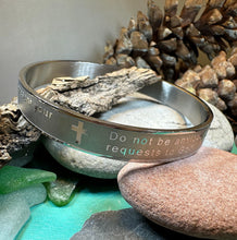 Load image into Gallery viewer, Steel Christian Prayer Bracelet