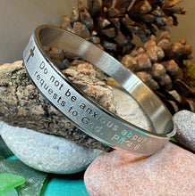 Load image into Gallery viewer, Steel Christian Prayer Bracelet
