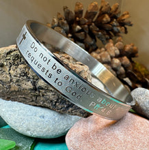Load image into Gallery viewer, Steel Christian Prayer Bracelet