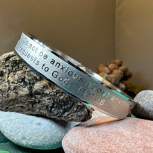 Load image into Gallery viewer, Steel Christian Prayer Bracelet