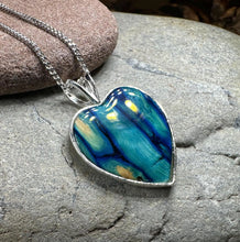 Load image into Gallery viewer, Scottish Heathergems Heart Necklace - Handmade in Scotland