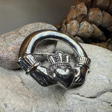 Load image into Gallery viewer, Emblem Claddagh Brooch