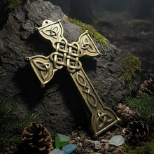 Load image into Gallery viewer, Love Knot Celtic Cross Wall Plaque