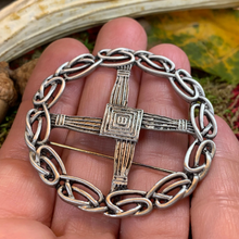 Load image into Gallery viewer, Saint Brigid's Cross Brooch