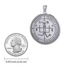 Load image into Gallery viewer, Sigil of the Archangel Gabriel Sterling Silver Pendant - Celtic Reader