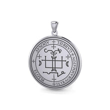 Load image into Gallery viewer, Sigil of the Archangel Gabriel Sterling Silver Pendant - Celtic Reader