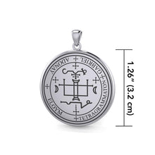 Load image into Gallery viewer, Sigil of the Archangel Gabriel Sterling Silver Pendant - Celtic Reader