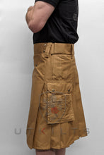 Load image into Gallery viewer, Utility Kilt – Ultimate, Dark Khaki