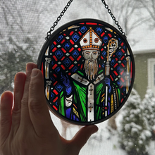 Load image into Gallery viewer, Dublin Cathedral Saint Patrick Stained Glass Gift